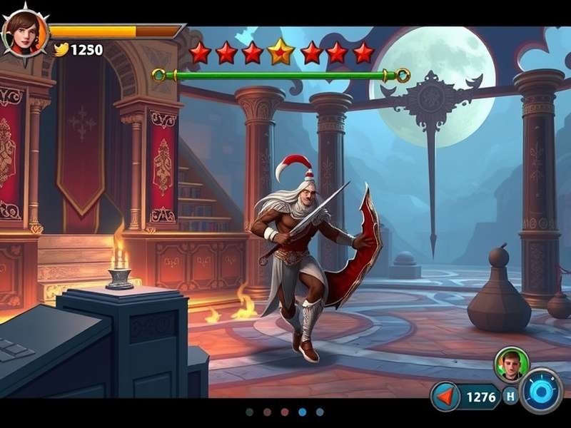 Silver Saffron Epic Game Screenshot